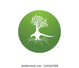 Tree icon concept of a stylized vector illustration
