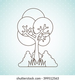 tree icon design 