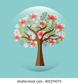 tree icon design 