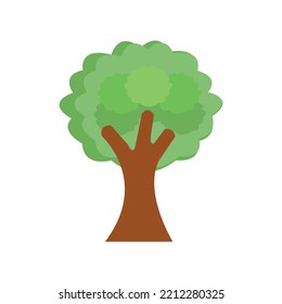 Tree icon design idea vector for web and print.