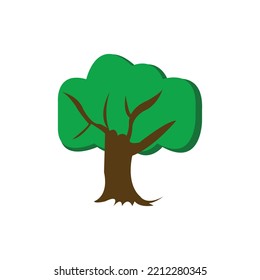 Tree icon design idea vector for web and print.