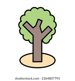 Tree Icon Design For Personal And Comercial Use