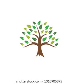 Tree icon design template vector graphic illustration