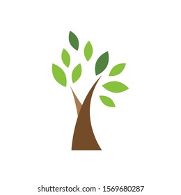 Tree icon design template vector isolated illustration