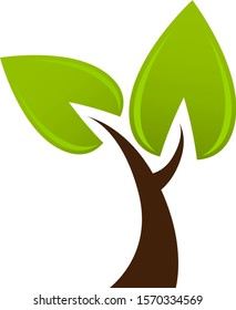 Tree icon design template vector isolated illustration