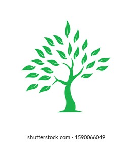 Tree icon. Design template vector