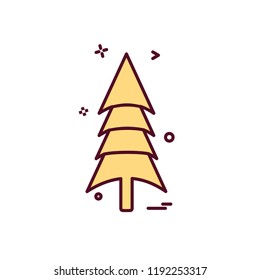 Tree icon design vector