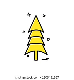 Tree icon design vector