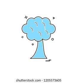 Tree icon design vector