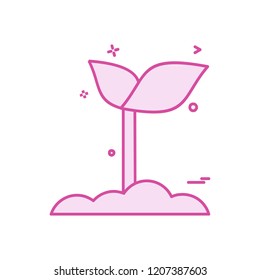 Tree icon design vector