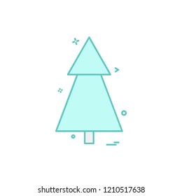 Tree icon design vector