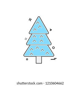 Tree icon design vector