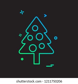 Tree icon design vector