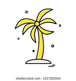 Tree icon design vector