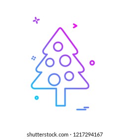 Tree icon design vector