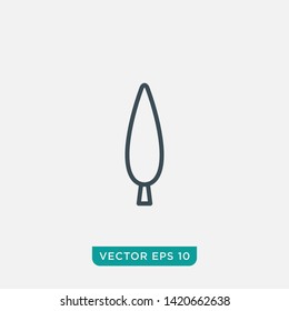 Tree Icon Design, Vector EPS10