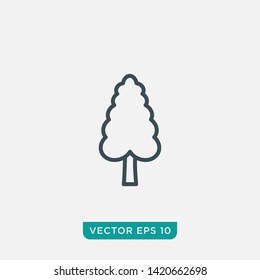 Tree Icon Design, Vector EPS10