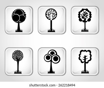 tree icon design, vector illustration eps10 graphic 