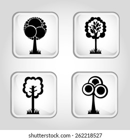 tree icon design, vector illustration eps10 graphic 