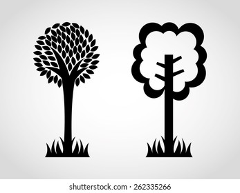 tree icon design, vector illustration eps10 graphic 