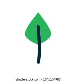 Tree icon. Ecology symbol. Nature sign