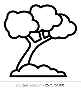 Tree Icon Element For Design