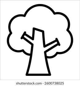 Tree Icon Element For Design