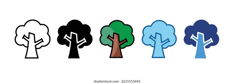 Tree Icon Element For Design