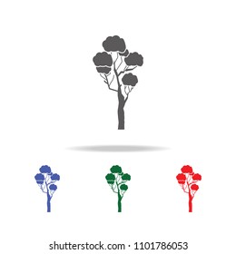 Tree Icon. Elements of trees in multi colored icons. Premium quality graphic design icon. Simple icon for websites, web design, mobile app, info graphics on white background