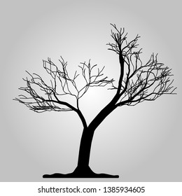 Tree icon. Forest symbol. Flat web sign on white background. Vector eps10