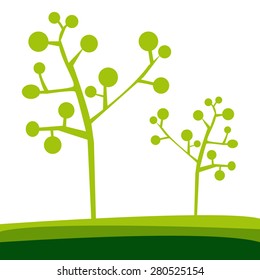 Tree icon great for any use. Vector EPS10.