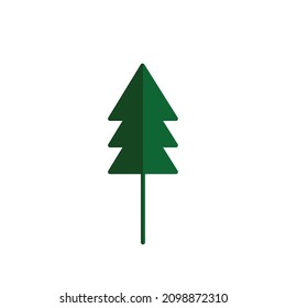 tree icon green or logo vector illustration of sign symbol isolated - high quality black style vector icon can be used for 2d animation or website use