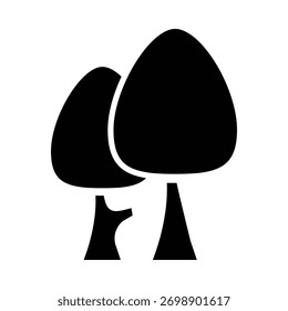 Tree icon illustration design template