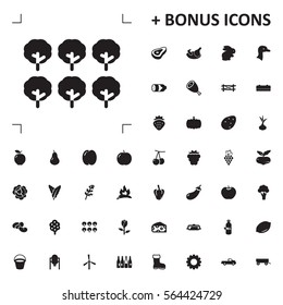 tree icon illustration isolated vector sign symbol