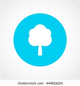 tree Icon Isolated on White Background