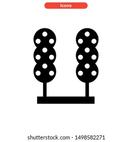 tree icon isolated sign symbol vector illustration - high quality black style vector icons
