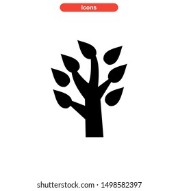 tree icon isolated sign symbol vector illustration - high quality black style vector icons
