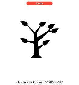 tree icon isolated sign symbol vector illustration - high quality black style vector icons
