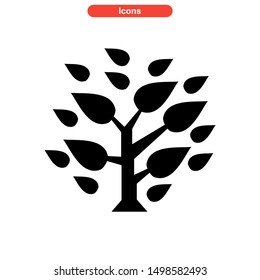 tree icon isolated sign symbol vector illustration - high quality black style vector icons
