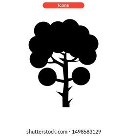 tree icon isolated sign symbol vector illustration - high quality black style vector icons
