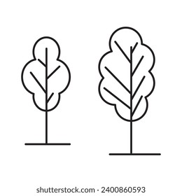  tree icon or isolated sign symbol vector illustration - high quality black style vector icons