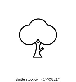 tree icon, llustration design for website