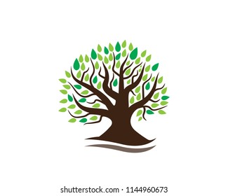 Tree icon logo