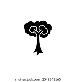 tree icon or logo design isolated sign symbol vector illustration - high quality line style vector icon suitable for designers, web developers, displays and websites