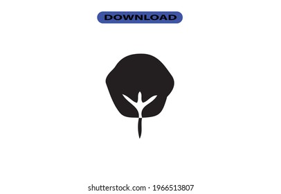 Tree icon or logo high resolution