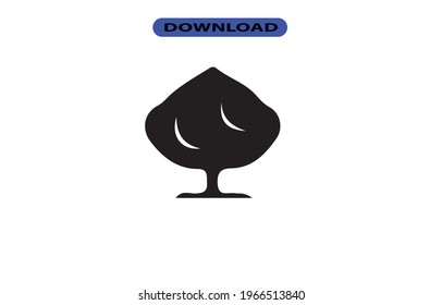 Icono de árbol o logotipo de alta resolución