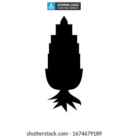 Baumsymbol oder Logo einzeln auf Zeichen Vektorillustration Illustration - hochwertige Vektorsymbole mit schwarzem Hintergrund
