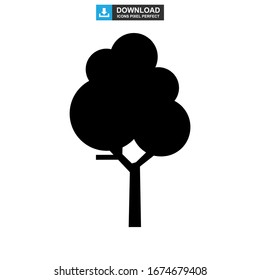 tree icon or logo isolated sign symbol vector illustration - high quality black style vector icons
