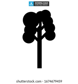 tree icon or logo isolated sign symbol vector illustration - high quality black style vector icons
