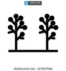 tree icon or logo isolated sign symbol vector illustration - high quality black style vector icons

